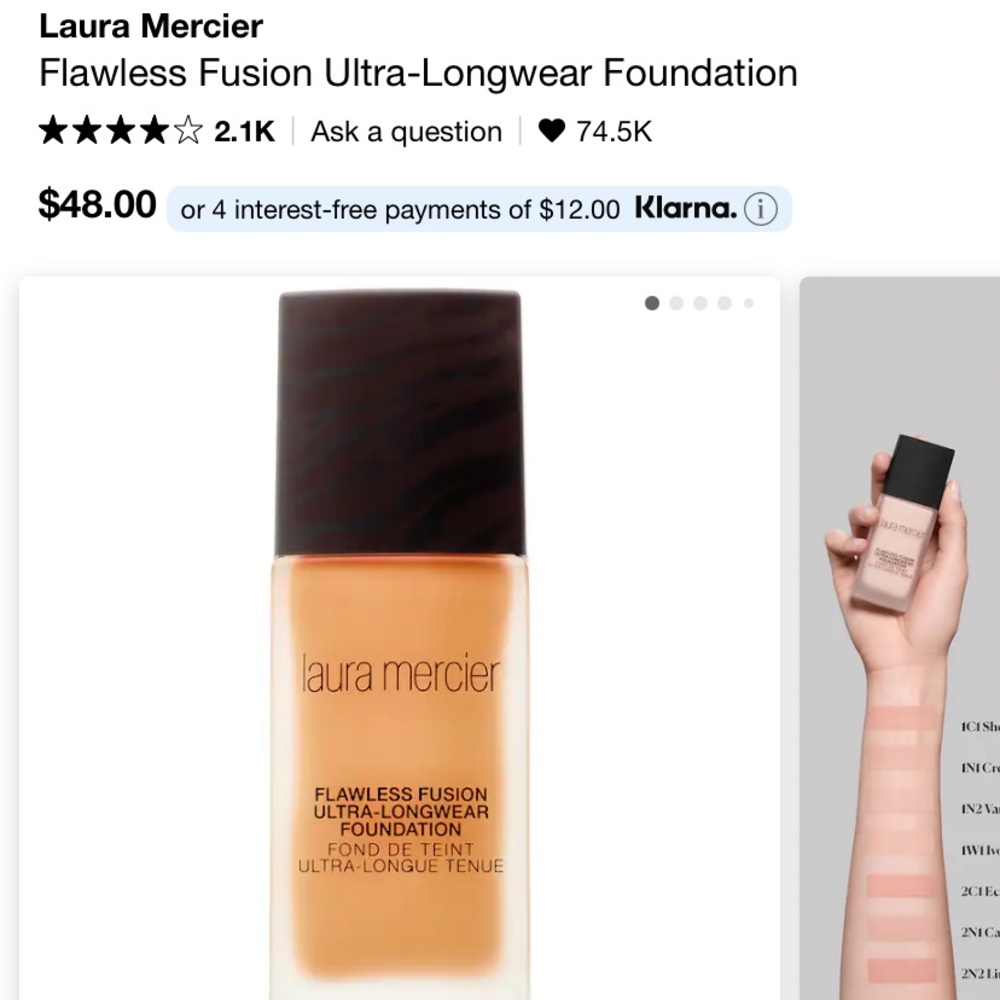 Laura Mercier Flawless Ultra-Longwear Foundation